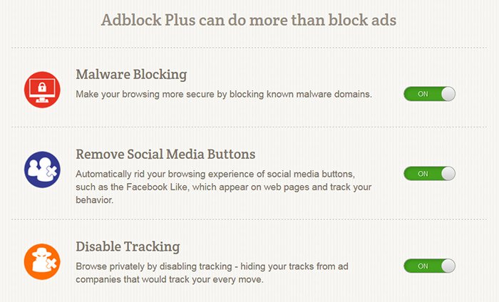 adblock settings